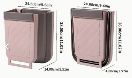 ECOCUBO ™ Cubo de Basura Plegable Compacto de 9L